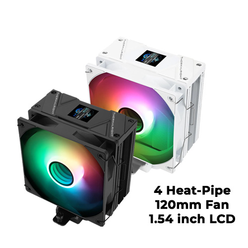 Thermalright Assassin Spirit 120 Vision ARGB (Black/White) Tower Cooler